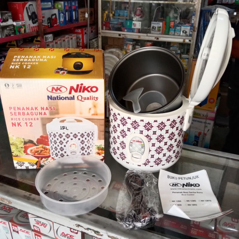 Hot Product Magic Com Kecil 1,2 Liter Niko Nk12 Rice Cooker Kecil Magic Jar