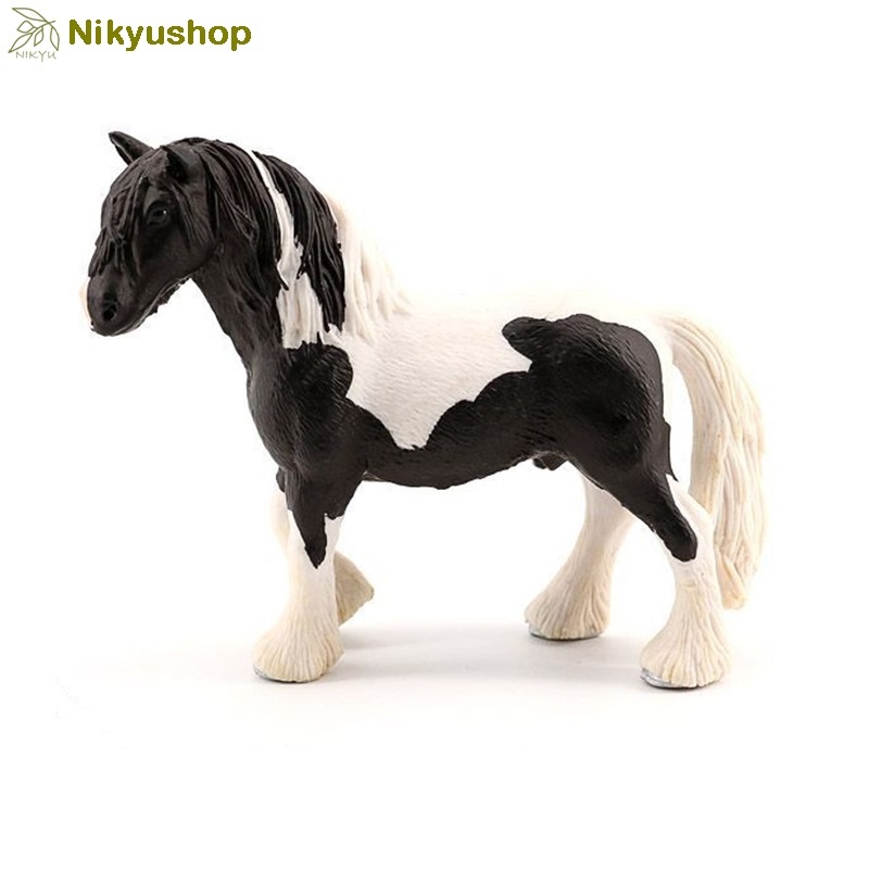 [Nikyushop] Mainan Edukasi Pajangan Miniatur Hewan Figure Kuda Tinker Stallion