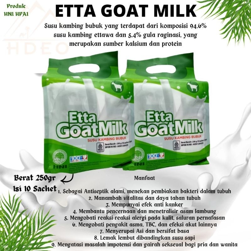

Etta Goat Milk