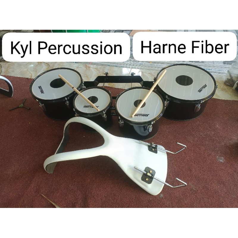 Quartom Qwarto Tom Kuwarto Drumband