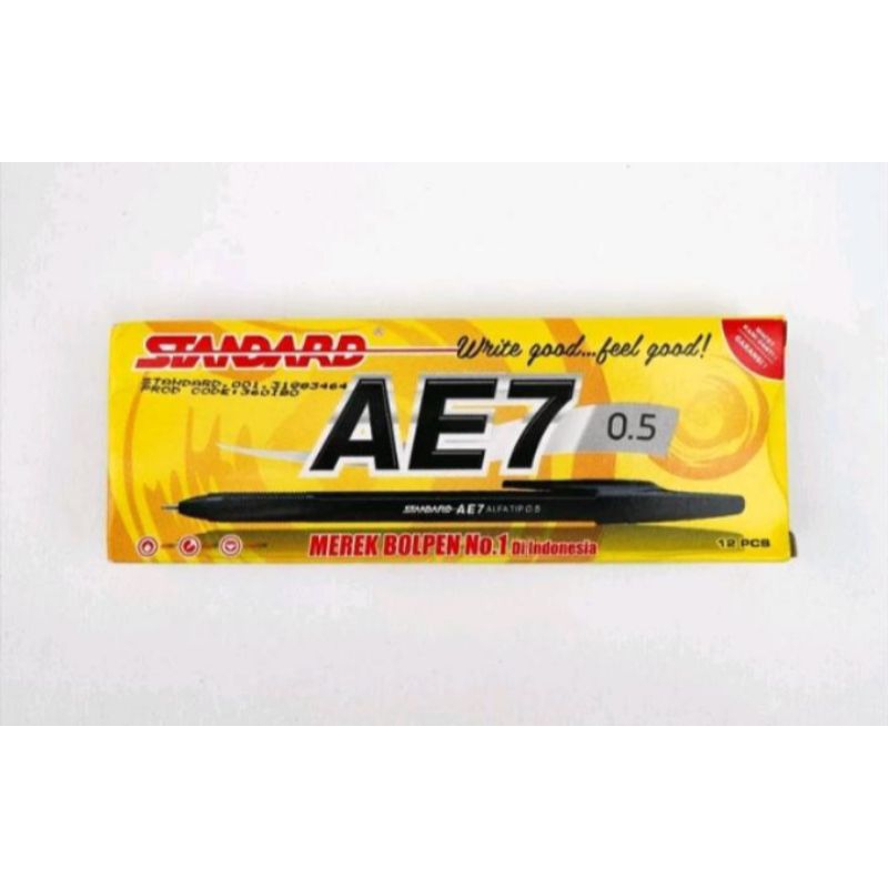 

Pulpen Standart AE7 (12 Pcs)
