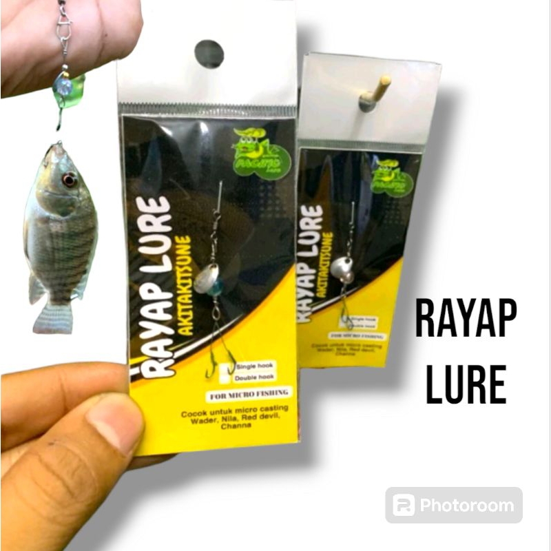 Umpan rayap lure casting wader microfishing