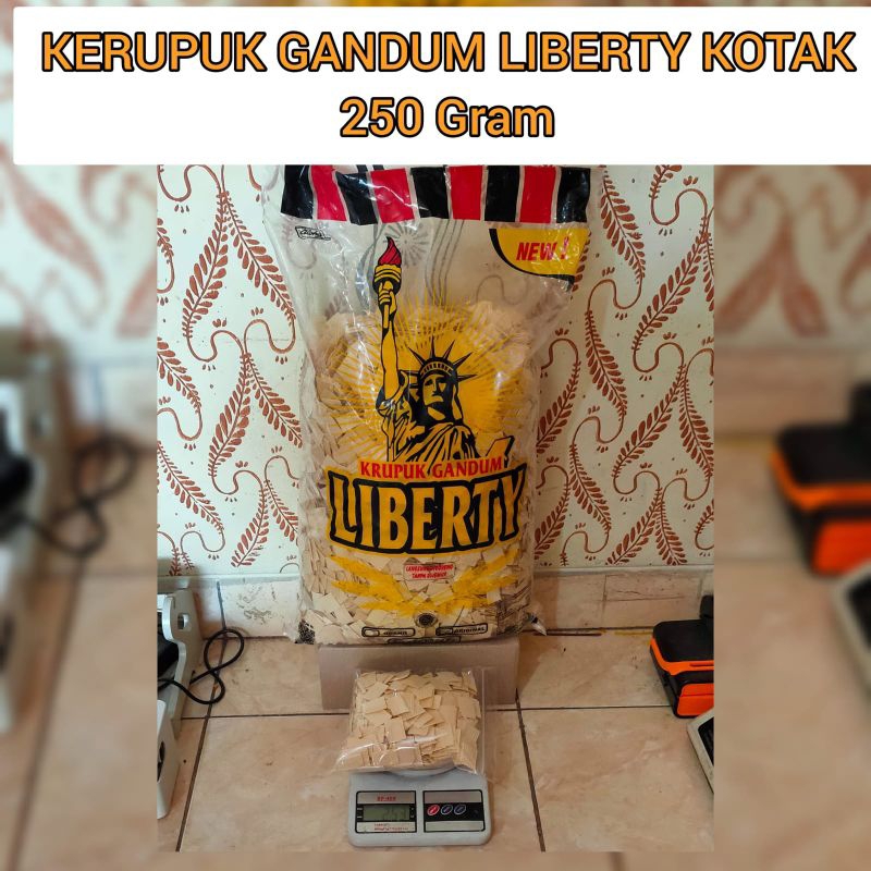 

Kerupuk Taro Gandum Liberty Kotak 250 Gram