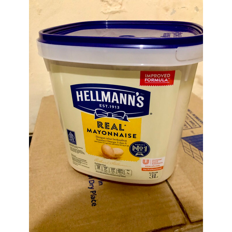 

Mayonise Hellmann's 3Ltr