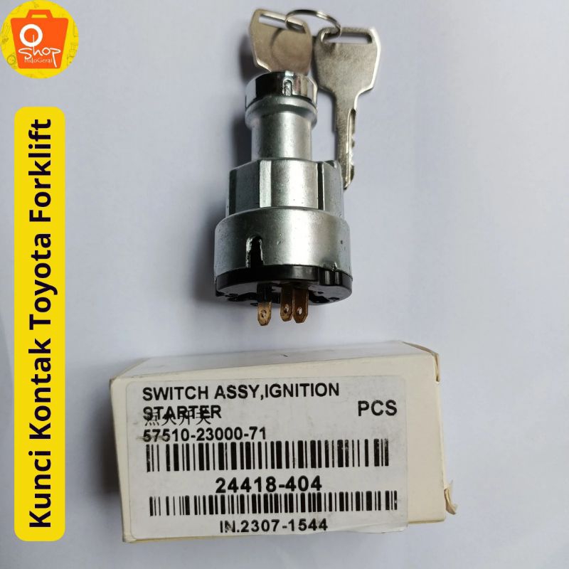 Kunci Kontak Toyota Forklift Ignition Switch Forklift Toyota Kualitas Terbaik