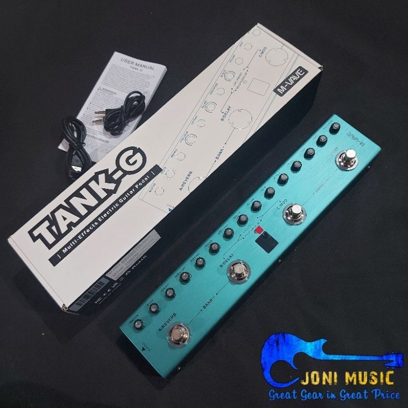 Efek Gitar Strip M-Vave M Vave MVave Tank-G Tank G