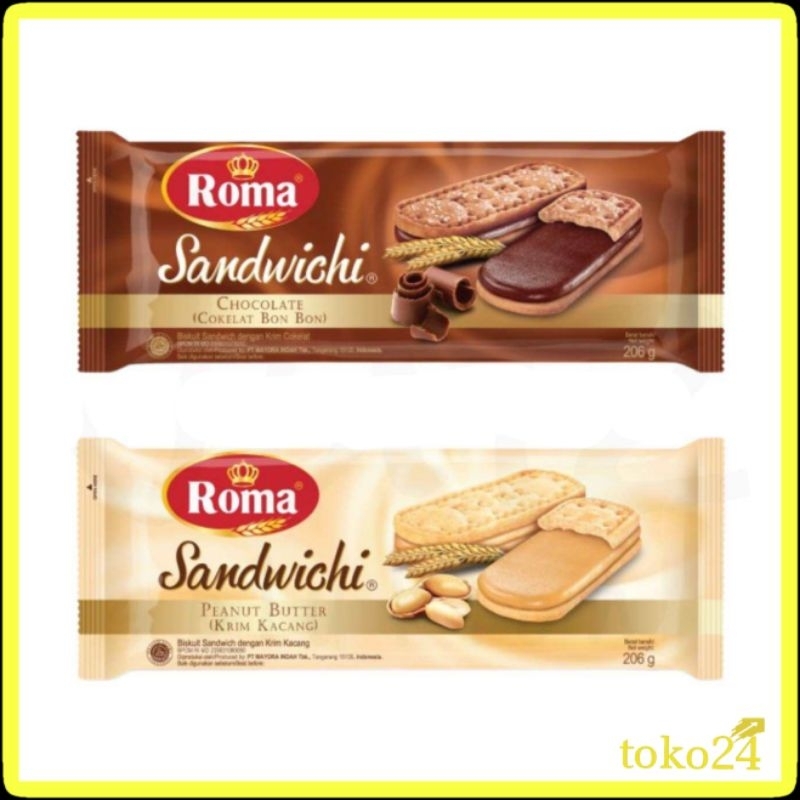 

Roma Biskuit Sandwichi 206 gr