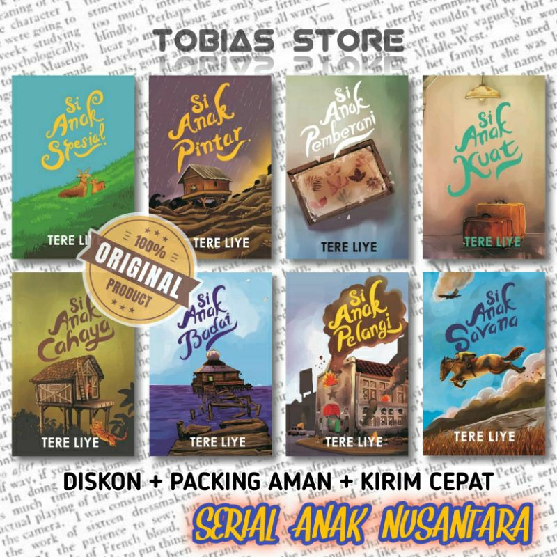NOVEL TERE LIYE ORI - SERIAL ANAK NUSANTARA PROMO SEGEL MURAH ORIGINAL ANAK-ANAK MAMAK COVER BARU