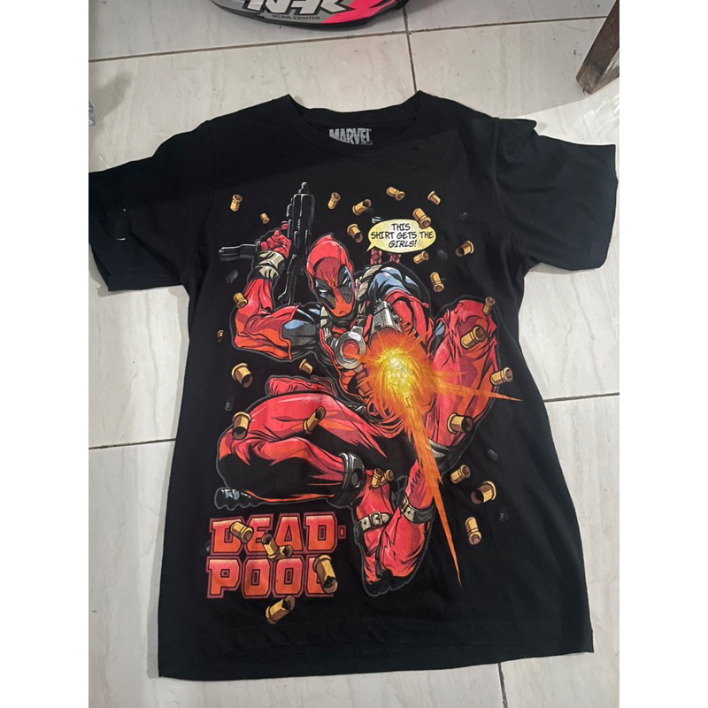 t shirt marvel second like new size s fit m