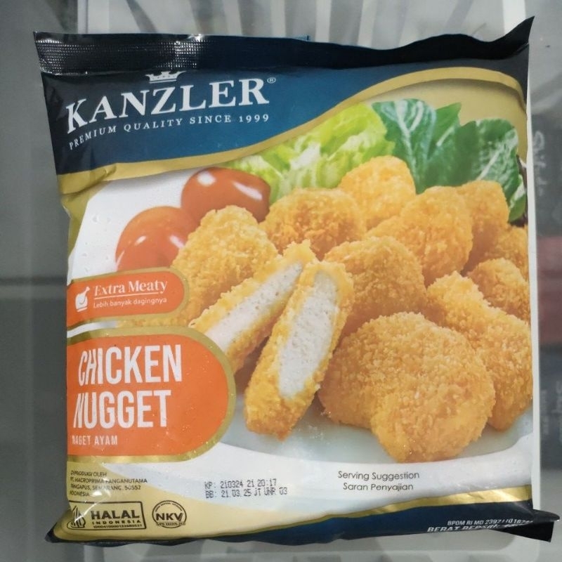 

KANZLER CHICKEN NUGGET 450gr