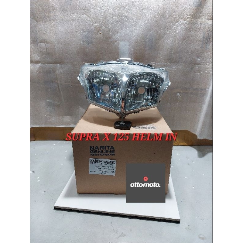 REFLEKTOR LAMPU DEPAN MIKA REFLEKTOR SUPRA X 125 HELM IN PGM FI KARBURATOR 2011 - 2019