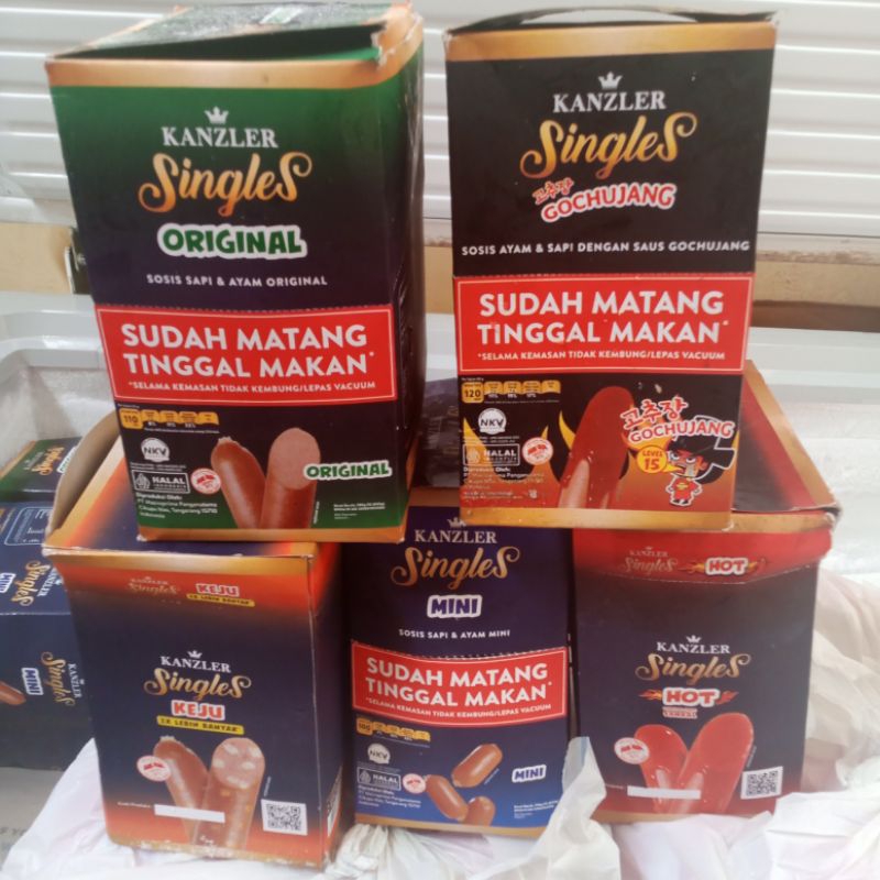 

Sosis Kanzler Singgel 1 box Murah