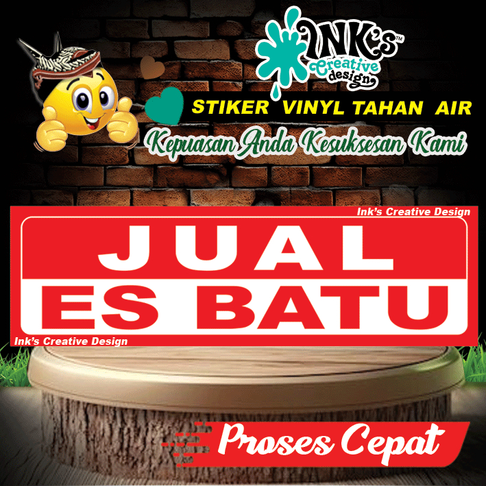 

Stiker Jual Es Batu