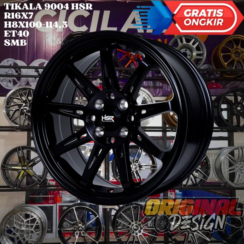 Velg Mobil Confero , Alvez , Mazda2 , Fiesta , HSR TIKALA RING 16 R16
