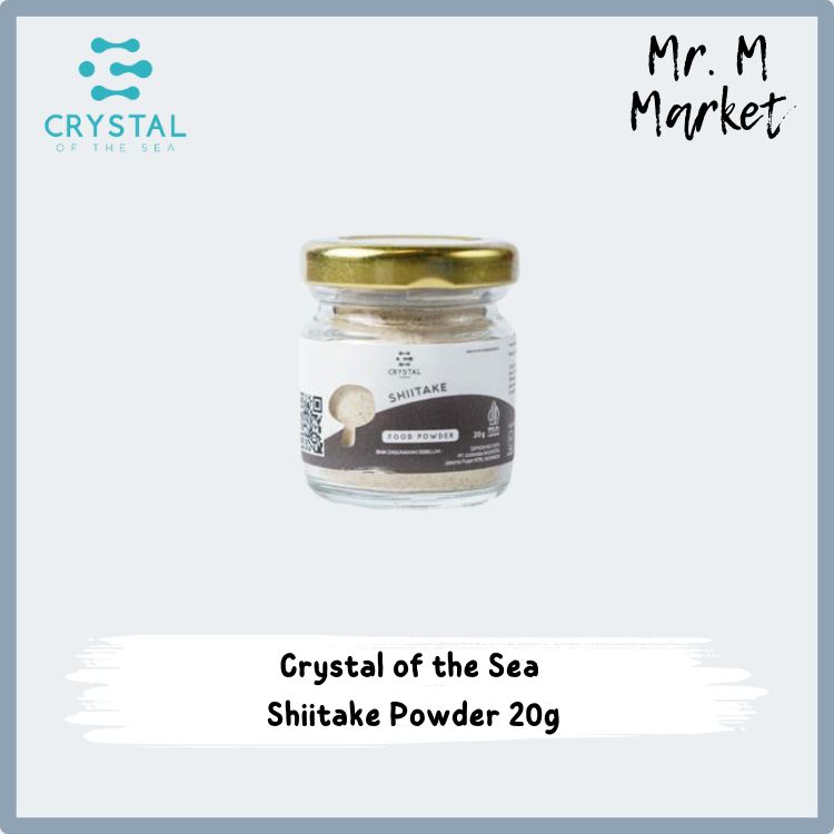 

Crystal Farm | Shiitake Food Powder (20gr) / Mushroom Powder / Bubuk Kaldu Jamur Shiitake MPASI