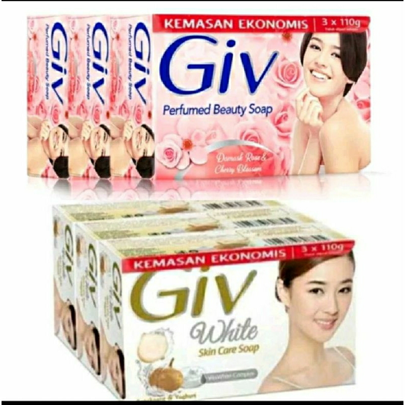 GIV PAKET ISI 3 ( 110G ) / GIV BATANG / SABUN GIV