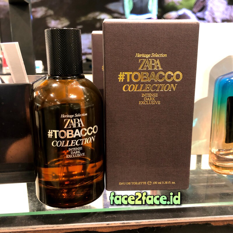 face2face.id ORIGINAL PARFUM ZARA MAN TOBACCO INTENSE DARK EDT 100 ML