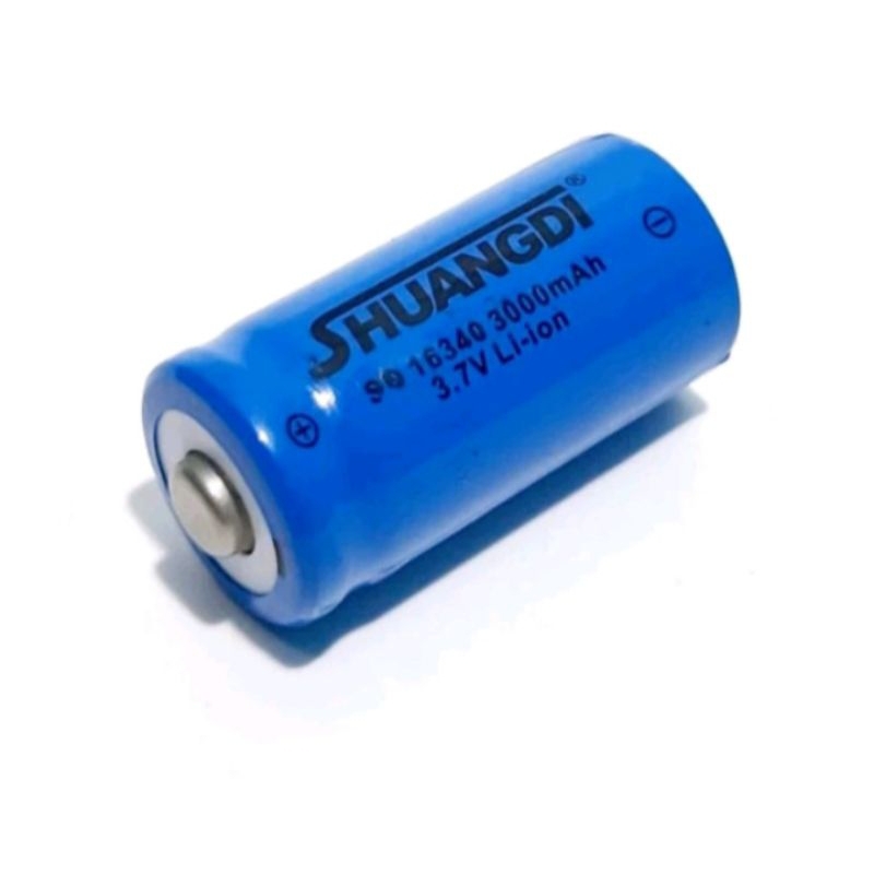 Baterai Cr123A 16340 3.7V Baterai senapan laser baterai berkualitas