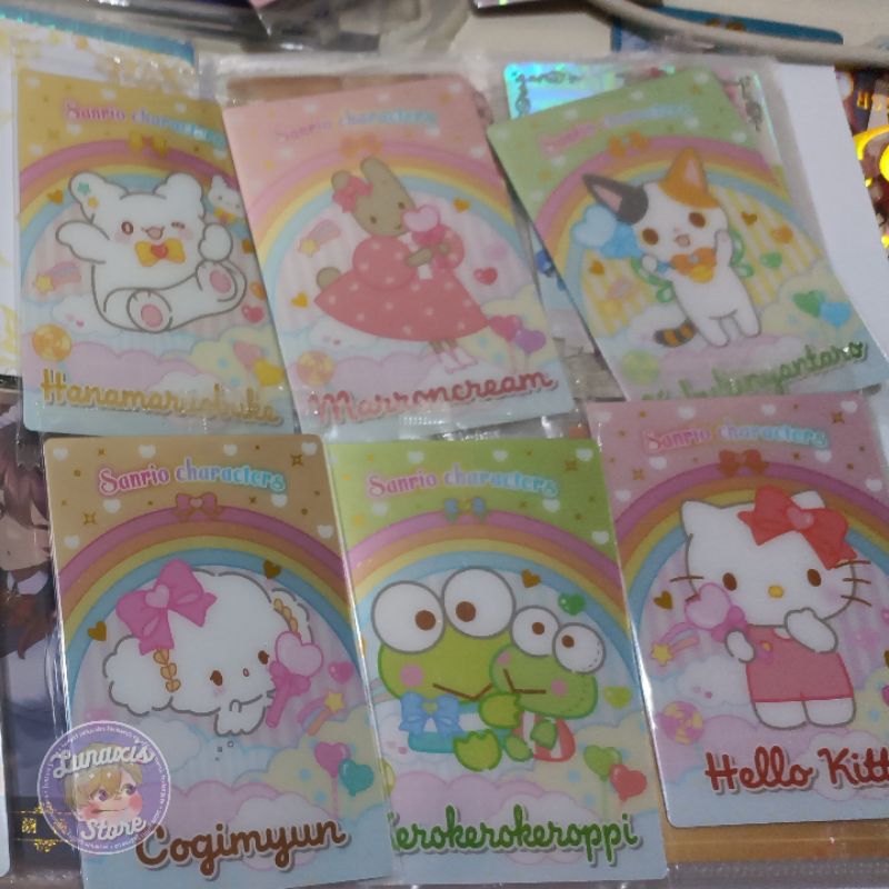 [ORIGINAL] Sanrio 2024 Vol.6 Official Wafer Pack Card Hello Kitty My Melody Keroppi Original dan Lic