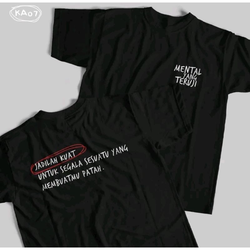 KAOS MENTAL YANG TERUJI JADILAH KUAT UNTUK SEGALA SESUATU YANG MEMBUATMU PATAH