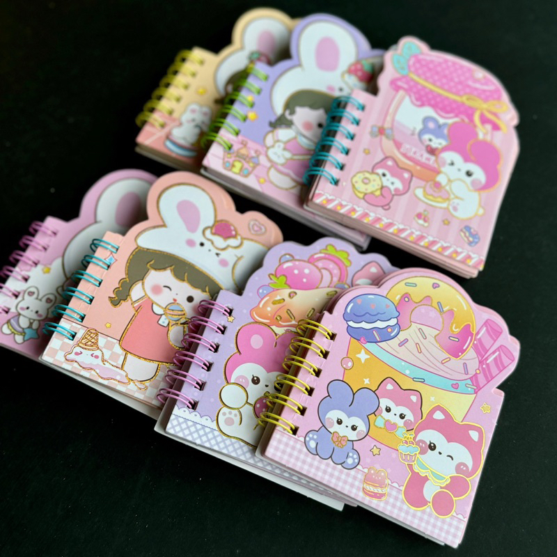 

Notebook Fancy Lucu | Notebook Kecil Colourfull | Memo Kecil | COD SEMARANG