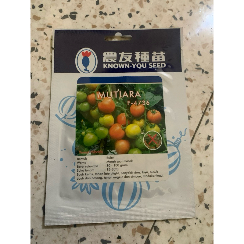 

TOMAT MUTIARA F- 4736 100%ORIGINAL
