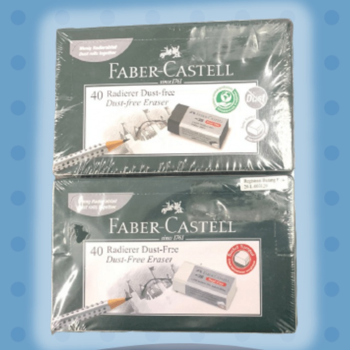 

Penghapus Faber Castle Kecil Hitam / Putih (PCS)