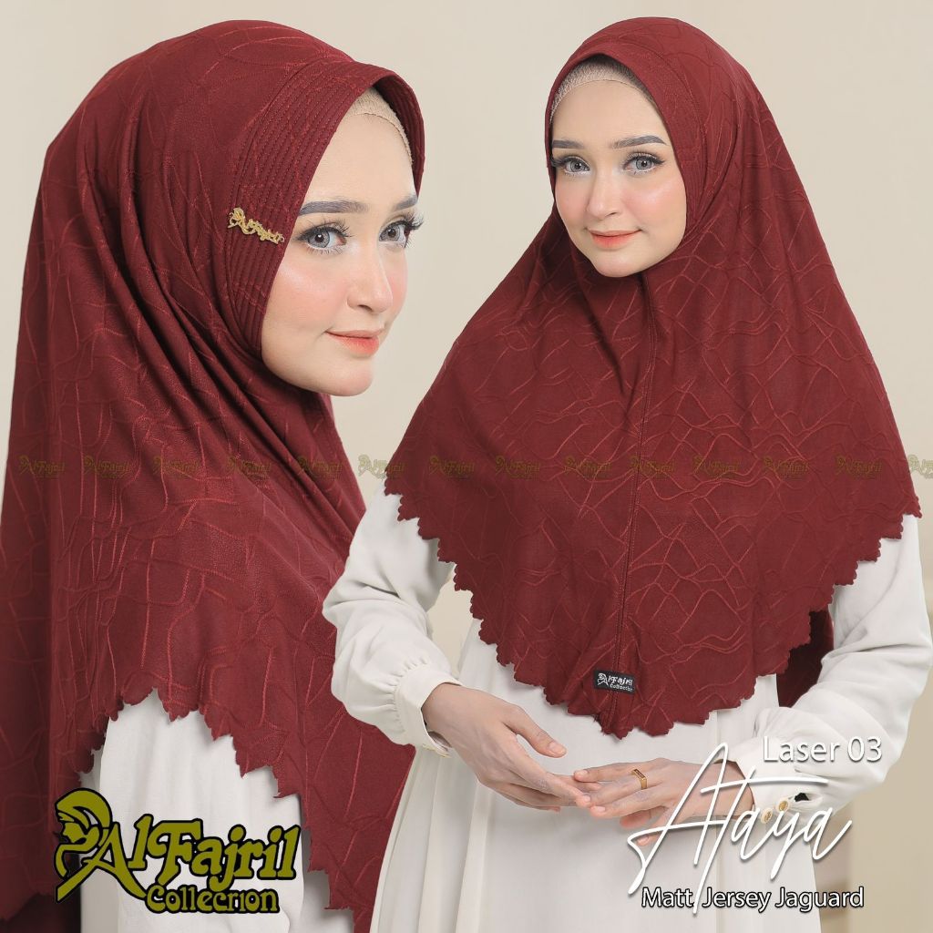 Hijab instan Daily Ataya 03 laser ori Jilbab Instan al fajril collection