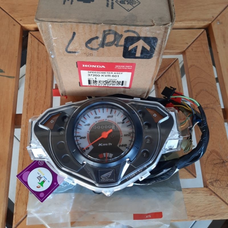Speedometer Spidometer Assy Revo Lama Lancip Original AHM 37200-KVR-601