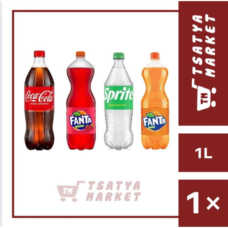 

[PROMO RAMADHAN] SOFT DRINK COLA/FANTA/SPRITE 1L