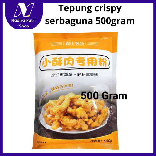 

( READY STOK ) Tepung crispy serbaguna 500gram (siao shu rou fen ) halal