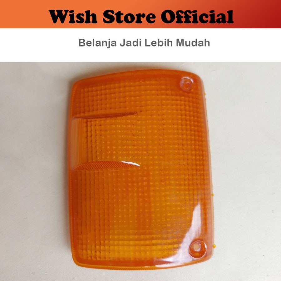 Mika Kaca Lampu Sein Reting Sen Rating Depan Corner Signal Lamp Isuzu Panther Kotak Royale Hi Grade 