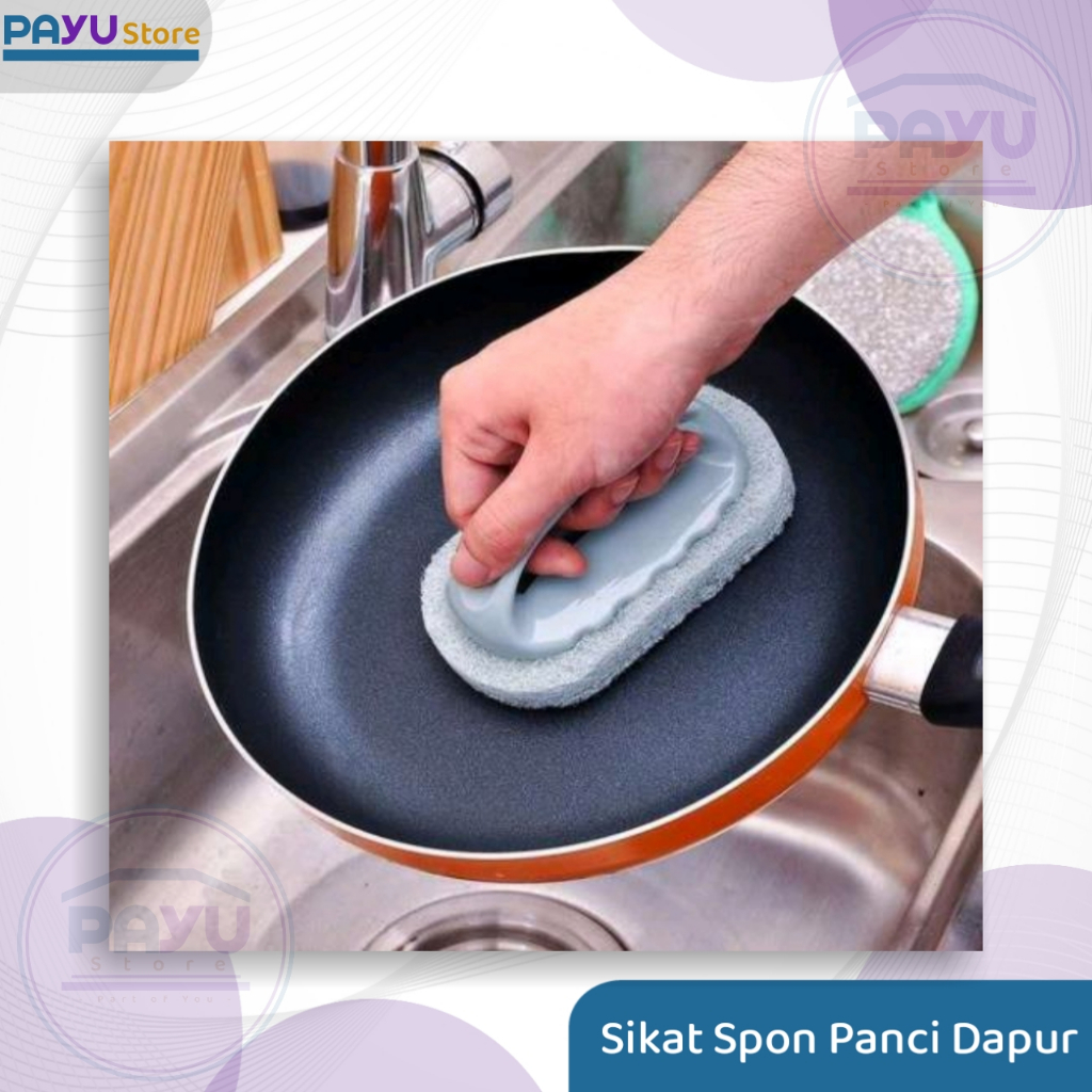 Sikat NANO MAGIC Spons Sikat Panci Pembersih Kerak Noda Alat Dapur