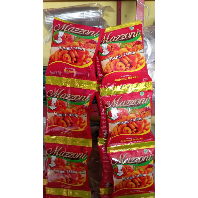 

Bumbu tabur mazzoni / bumbu balado / bumbu rasa / bumbu jagung bakar