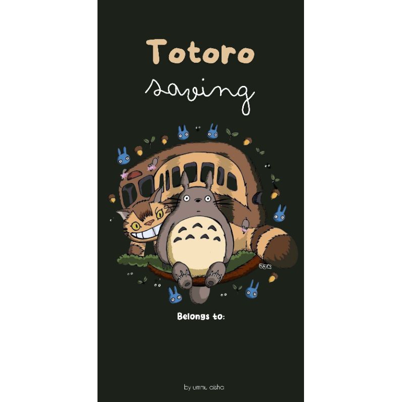 

Totoro Saving Envelopes