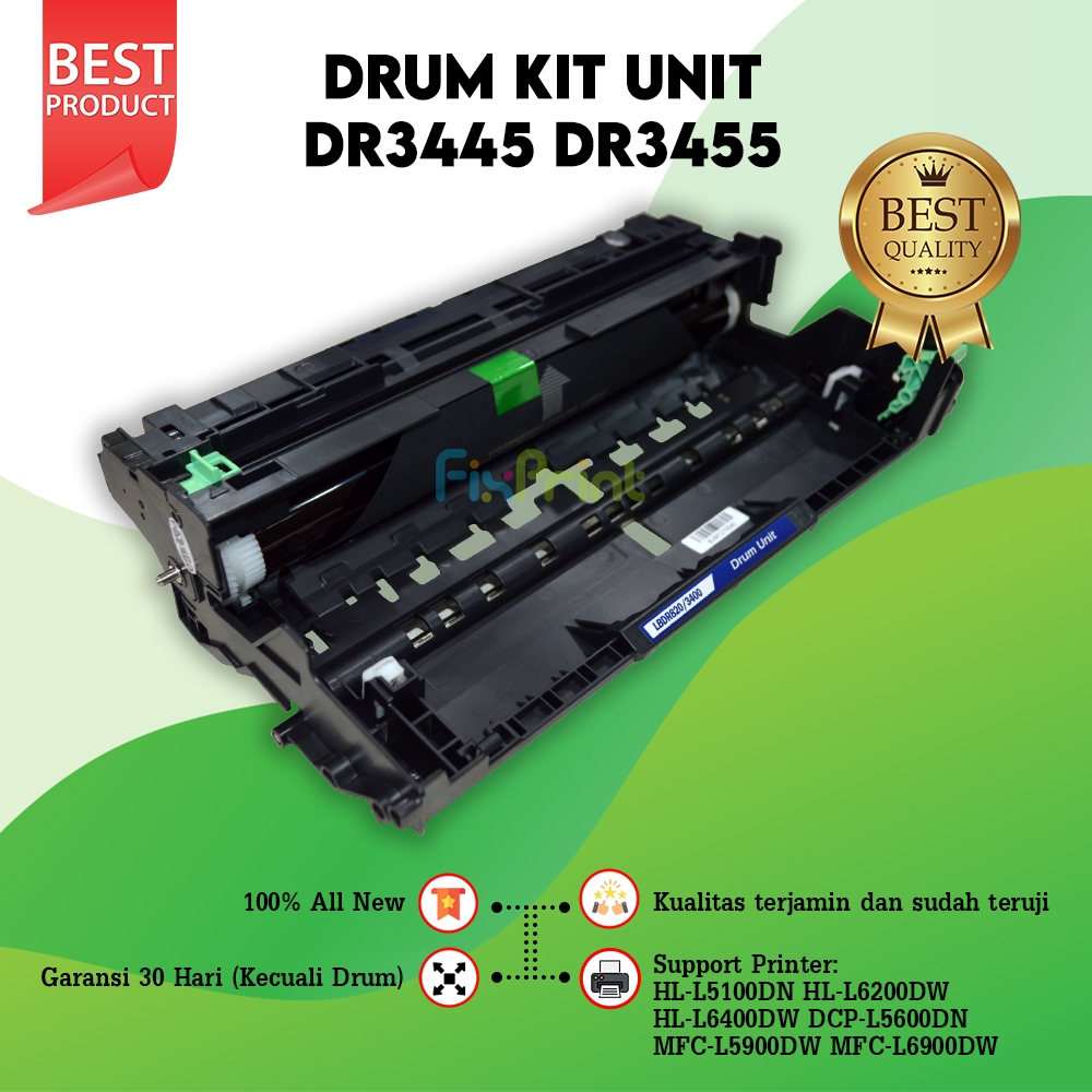 Drum Unit DR3455 DR 3455 TN3448 HL-L6200DW MFC-L5900DW L6900DW