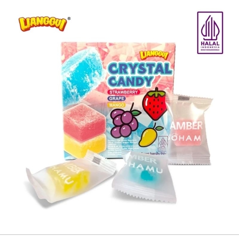 

Lianggui Crystal Candy Permen Lunak Rasa Aneka Buah