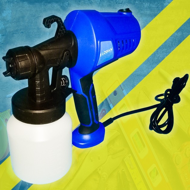 Elektrik Spray Gun 350 Logan / Alat Semprot Cat Elektrik / Spray Gun