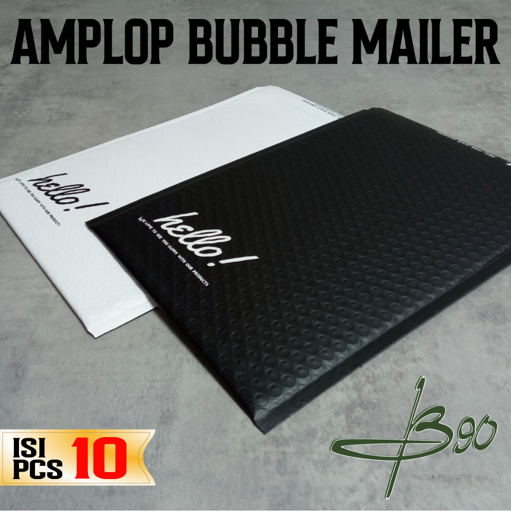 

Amplop Bubble Mailer Rusfet 25x33 cm / Amplop Bubble Envelope / Security Bag (10pcs)