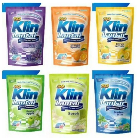 WINGS CARE Soklin Pembersih Lantai Kemasan 1000 - So Klin Lantai