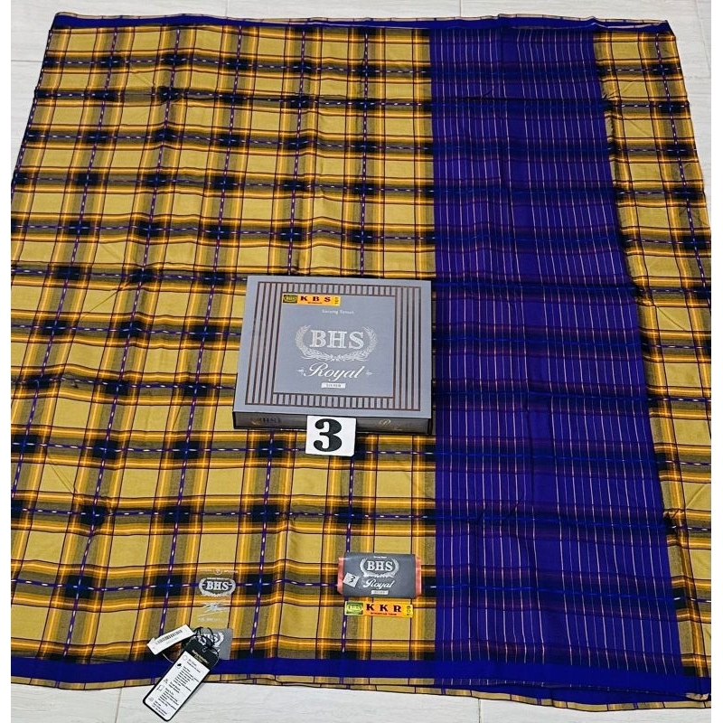 BHS ROYAL Original motif kotak Jadul FullSutra