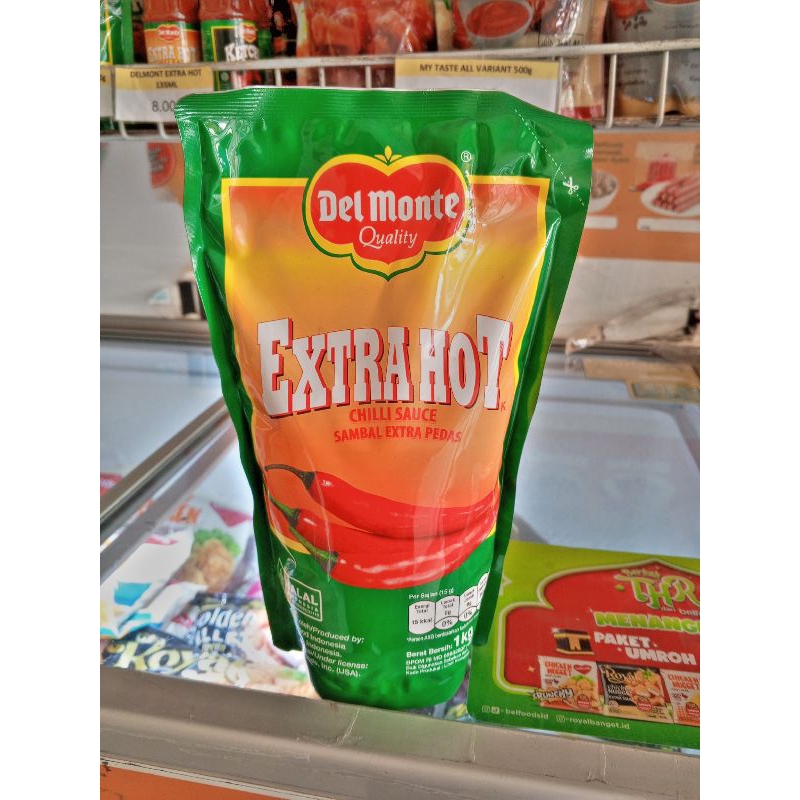 

Delmonte Del Monte Saos Saus Sambal Extra Hot 1kg Aifine Store