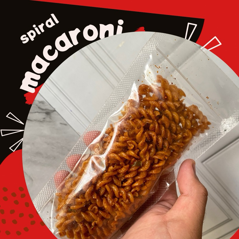 

Macaroni Spiral - pedas nikmat - 100g - halal & lezat