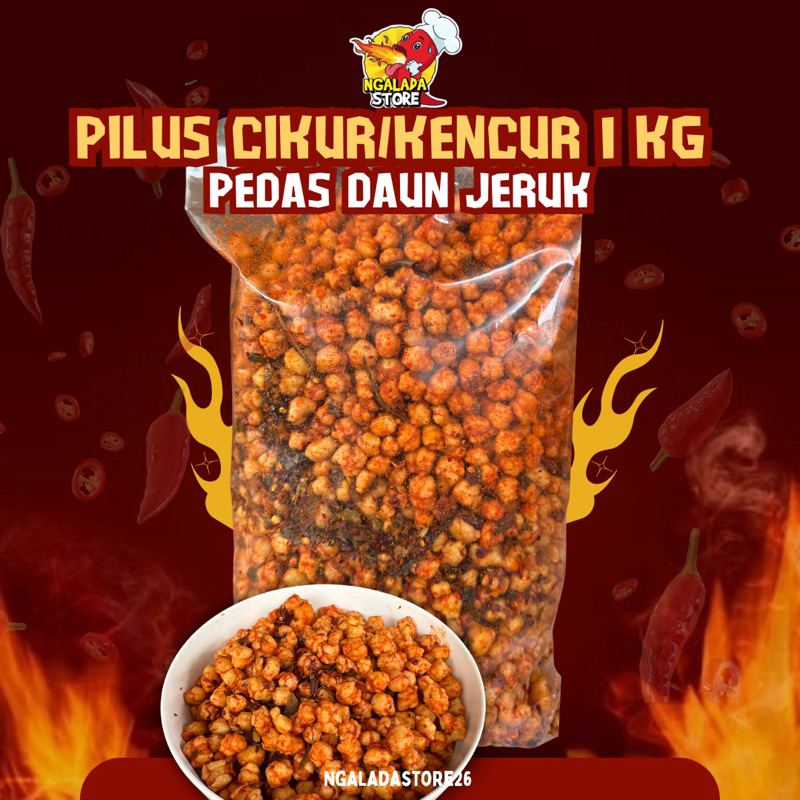

PILUS CIKUR/KENCUR 1KG PEDAS DAUN JERUK