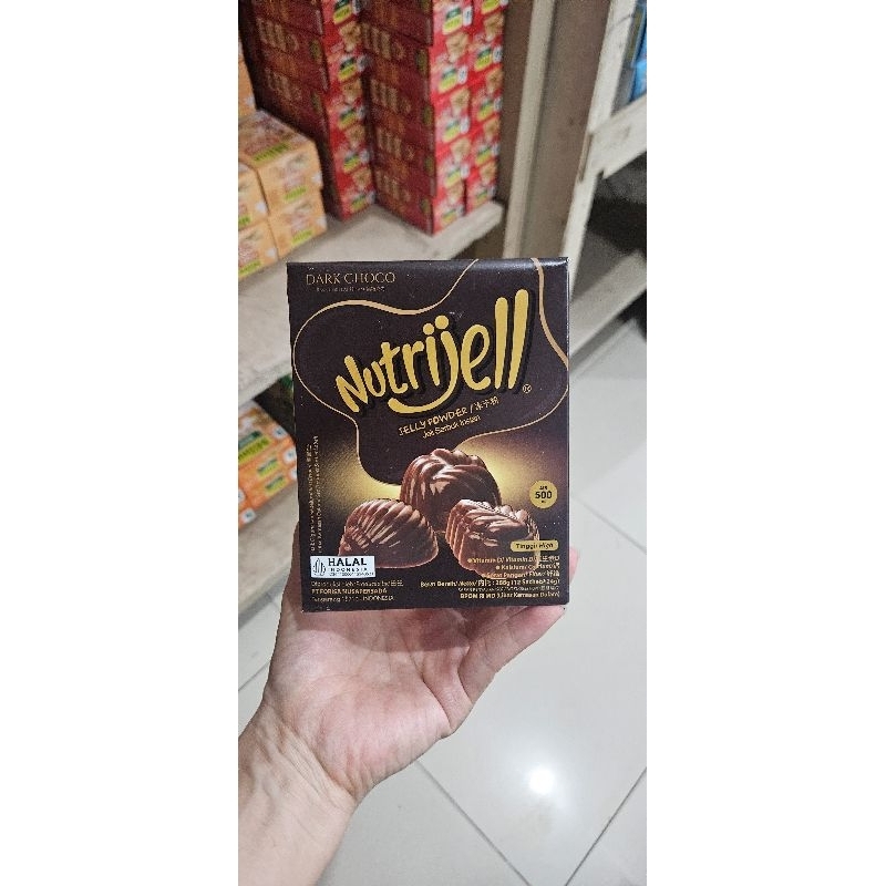 

NEW NUTRIJELL dark chocho isi 12saset @24gram