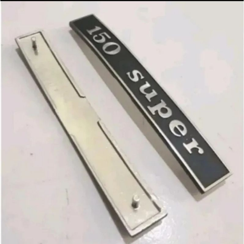 emblem original 150 super untuk belakang vespa super