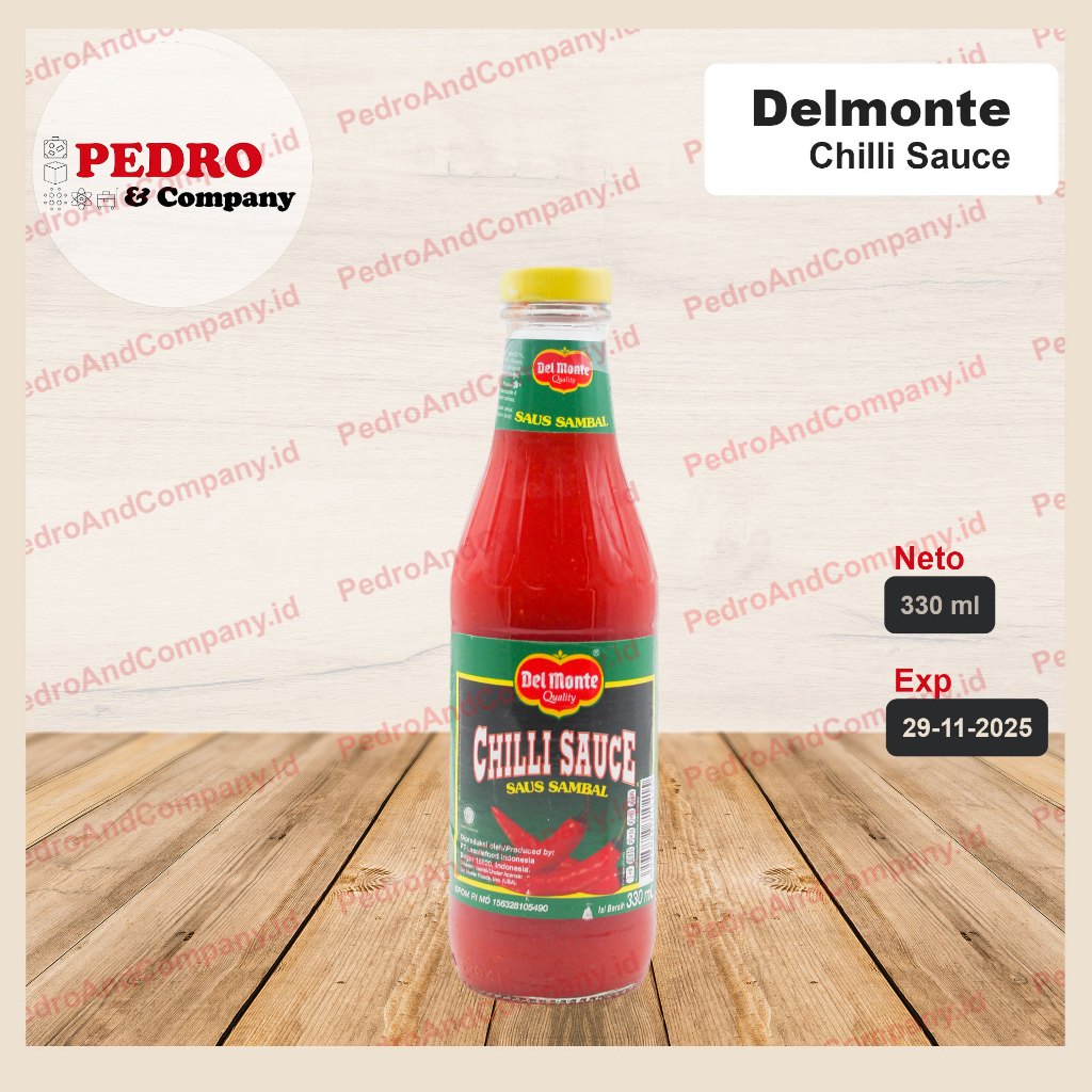 

Del monte chili sauce saus sambel cabai 340 ml - delmonte sambal chill