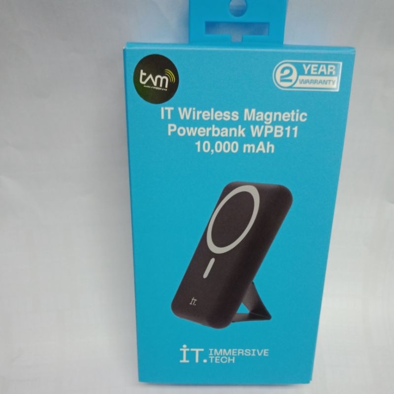 IT wireless magnetic powerbank WPB11 (10.000mah)