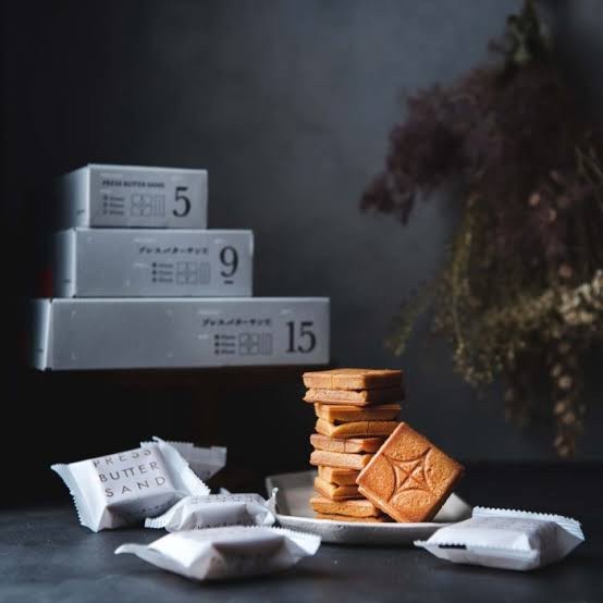 

Press Butter Sand Japan Cookies Jepang Kue Cake