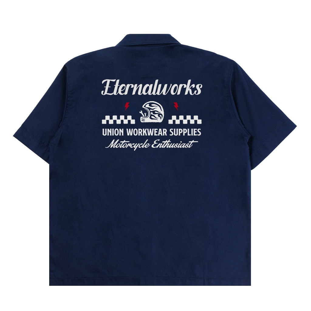 Eternalworks - Stone Motorcycle Navy Workshirt
